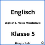 Englisch 5. Klasse Mittelschule