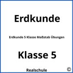 Erdkunde 5 Klasse Maßstab Übungen