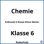 Erdkunde 6 Klasse Klima Wetter