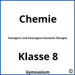 Homogene Und Heterogene Gemische Übungen